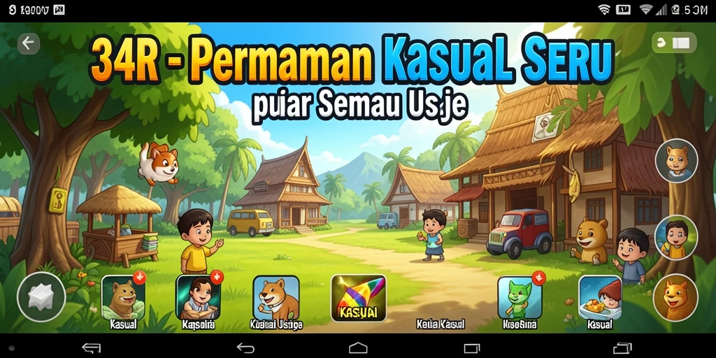 Tampilan antarmuka 34R yang ramah pengguna dan menarik.