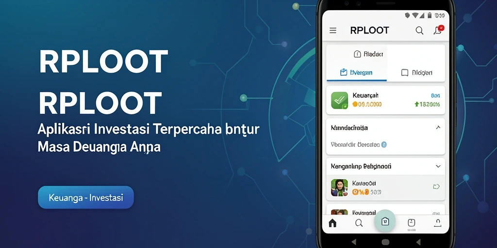 Tampilan antarmuka aplikasi RPLOOT yang modern dan mudah digunakan.
